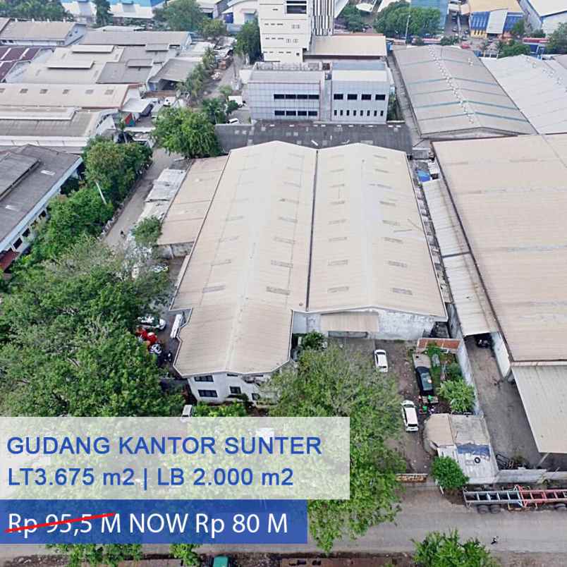 Dijual Gudang Termurah Di Jl Agung Karya Sunter Jakarta Utara