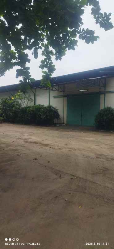 dijual ruko gudang kantor jl raya setu