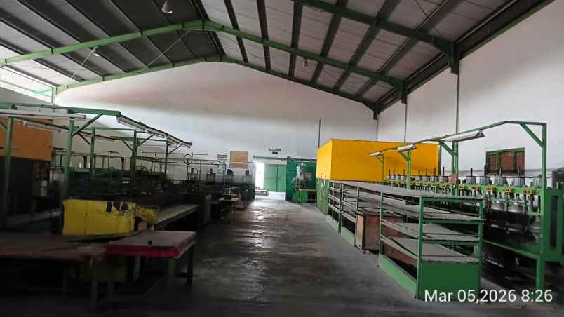 dijual ruko gudang kantor jl raya setu