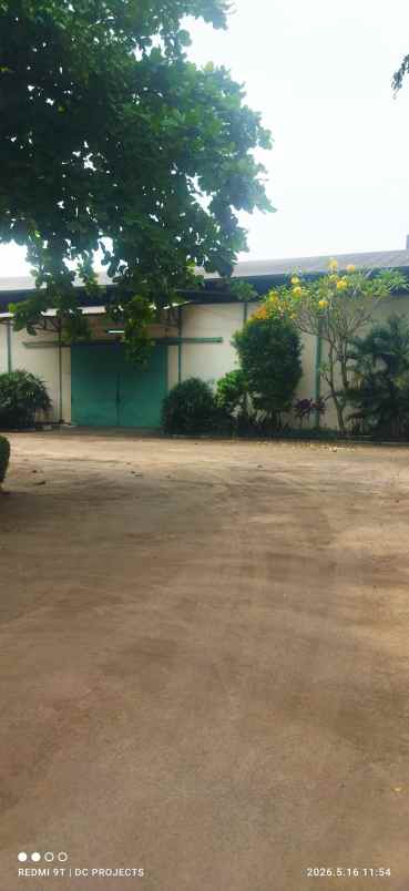 dijual ruko gudang kantor jl raya setu