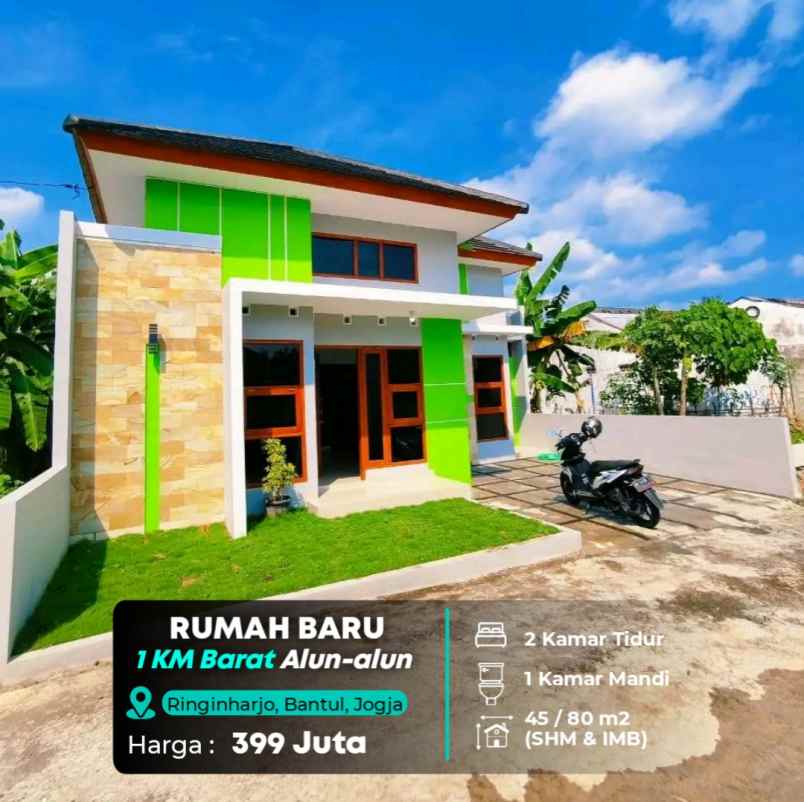 dijual rumah 1 km alun2