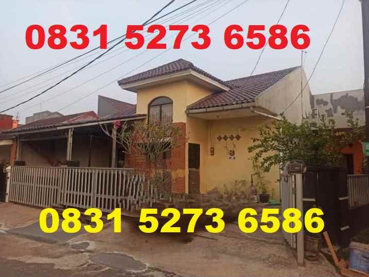 dijual rumah bumi dirgantara permai