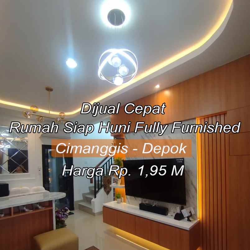 dijual rumah cimanggis