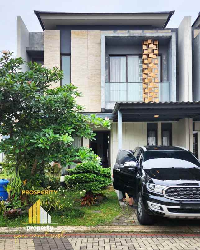 dijual rumah cluster aure the mozia bsd