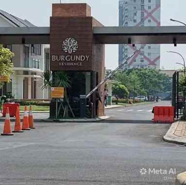 dijual rumah cluster burgundy