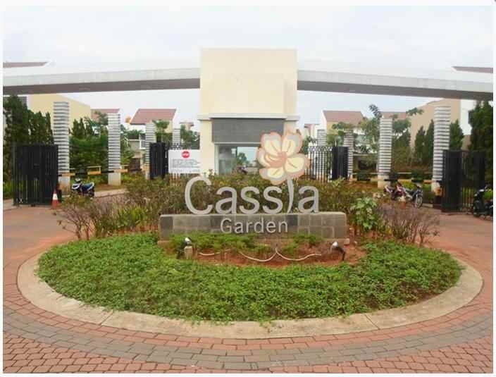 dijual rumah cluster cassia jgc