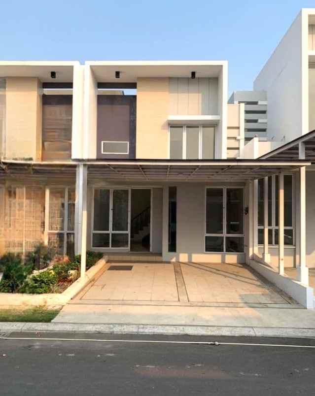 dijual rumah cluster yarra jgc jakarta