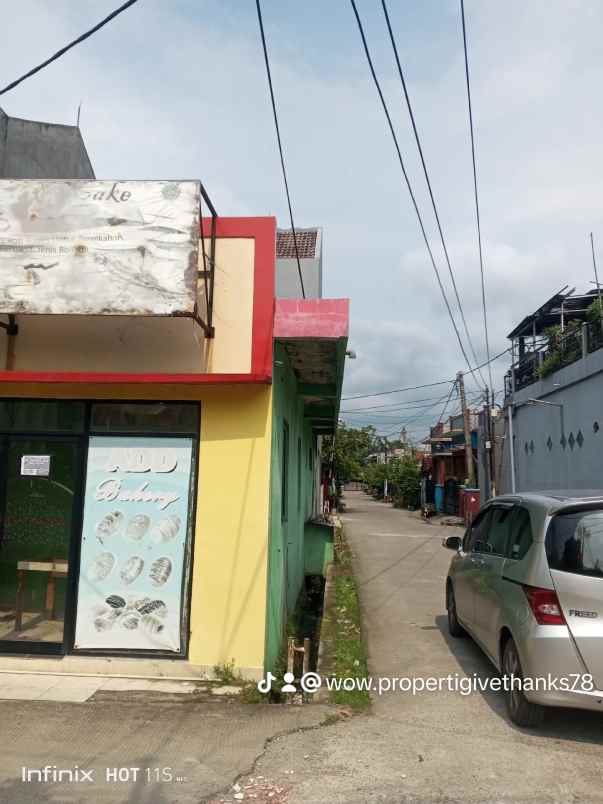 dijual rumah dan kios bagus murah bekasi