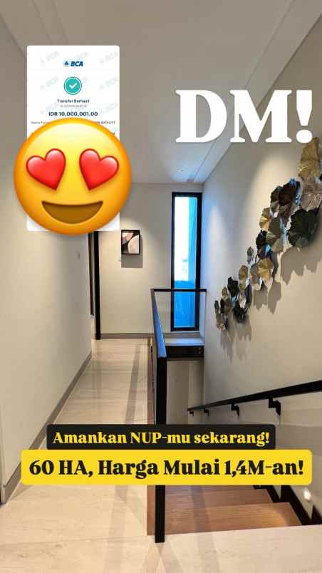 dijual rumah darmo permai