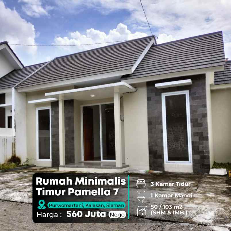 dijual rumah dekat purwomartani