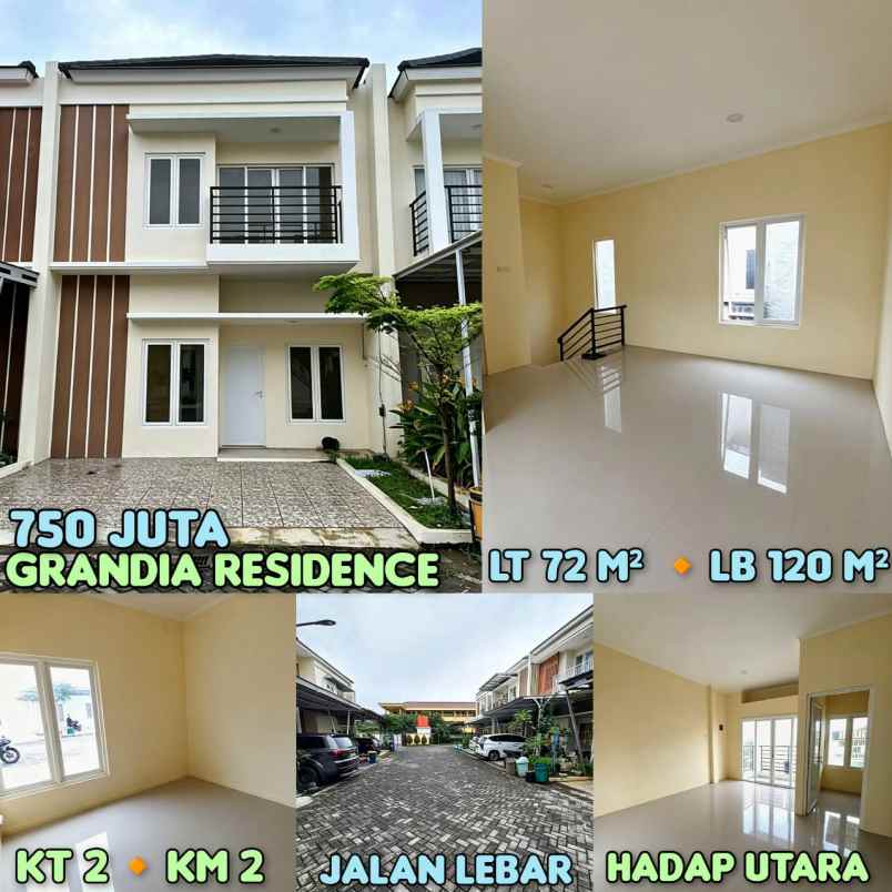dijual rumah di grandia premium tulus harapan semarang