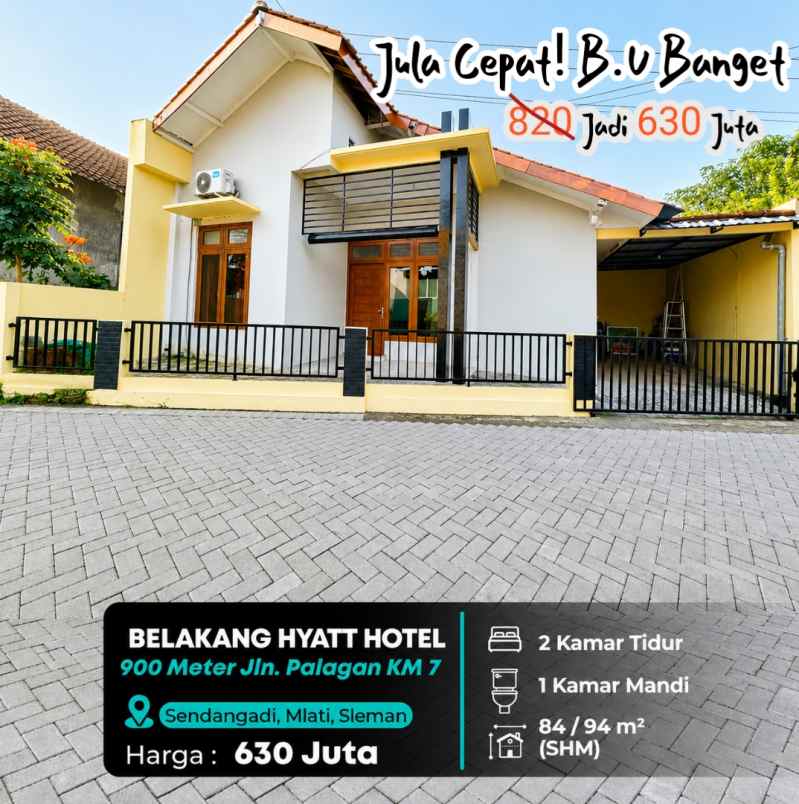 dijual rumah hyatt