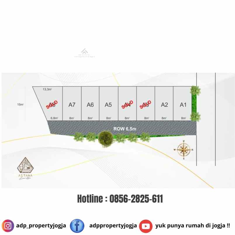 dijual rumah jalan palagan tentara