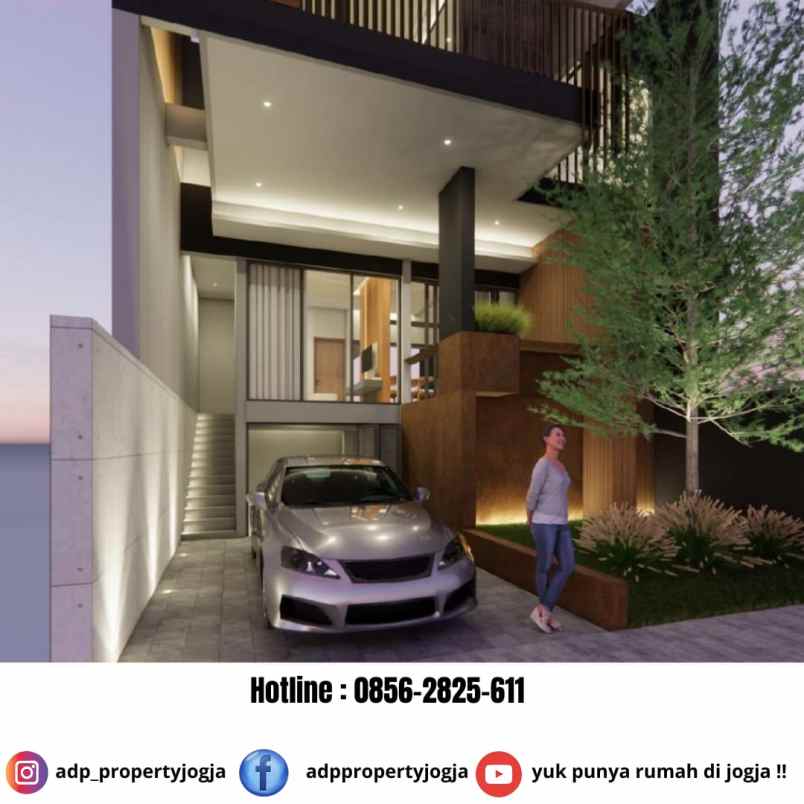 dijual rumah jalan palagan tentara