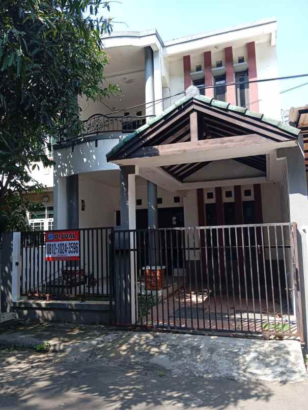 dijual rumah jalan pondok mas