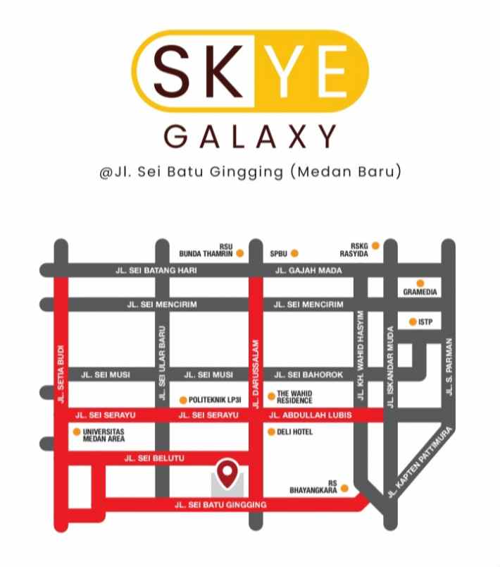 dijual rumah jalan sei batu gingging