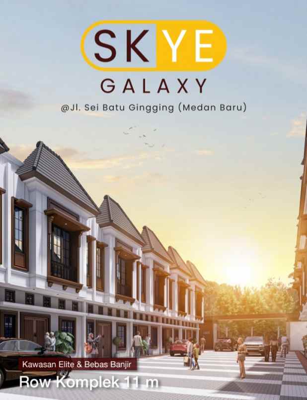 dijual rumah jalan sei batu gingging