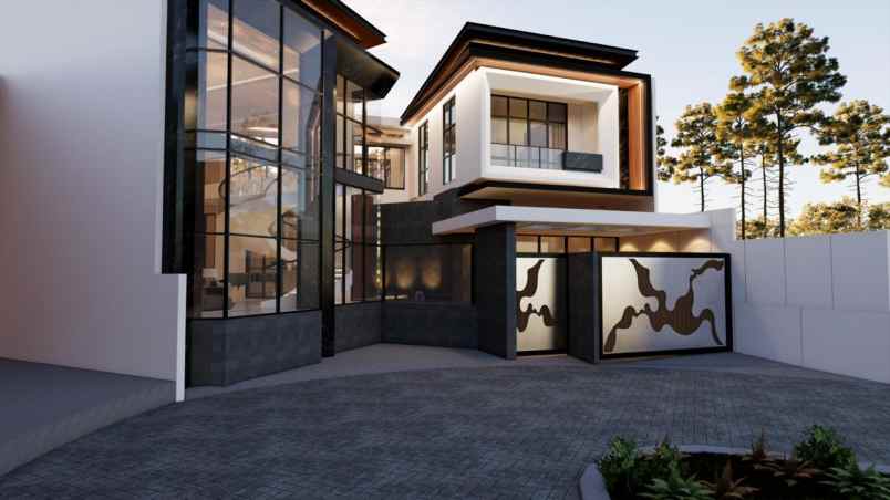 dijual rumah jalan selat golf citraland