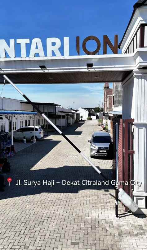 dijual rumah jalan surya haji dekat