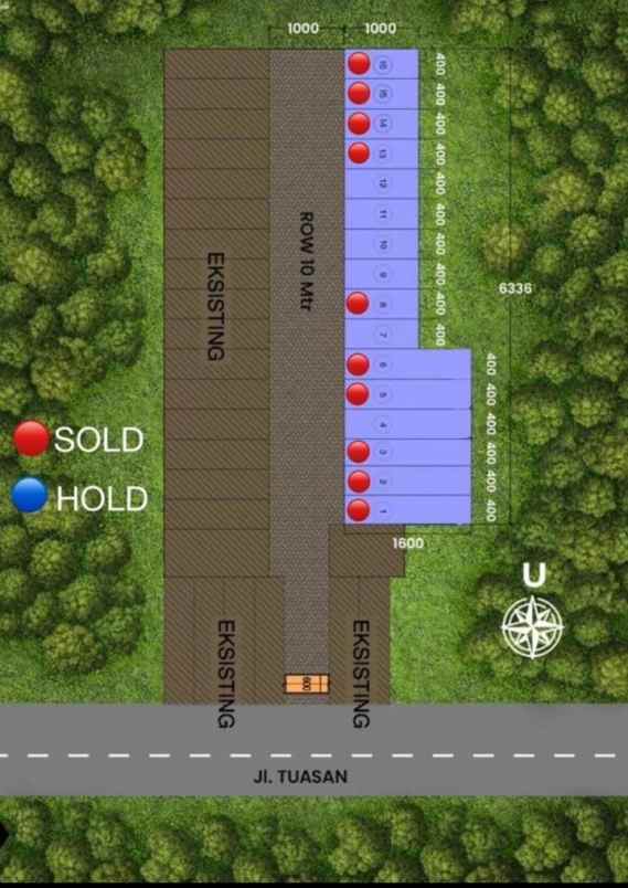 dijual rumah jalan tuasan pasar 3