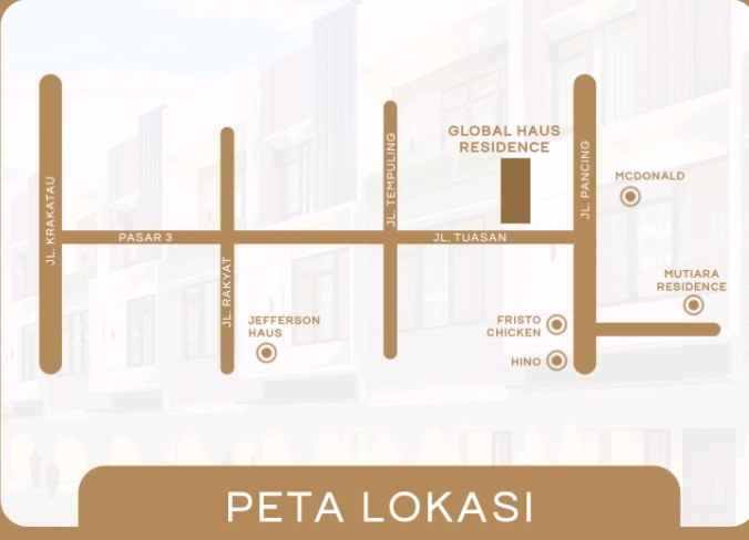 dijual rumah jalan tuasan pasar 3