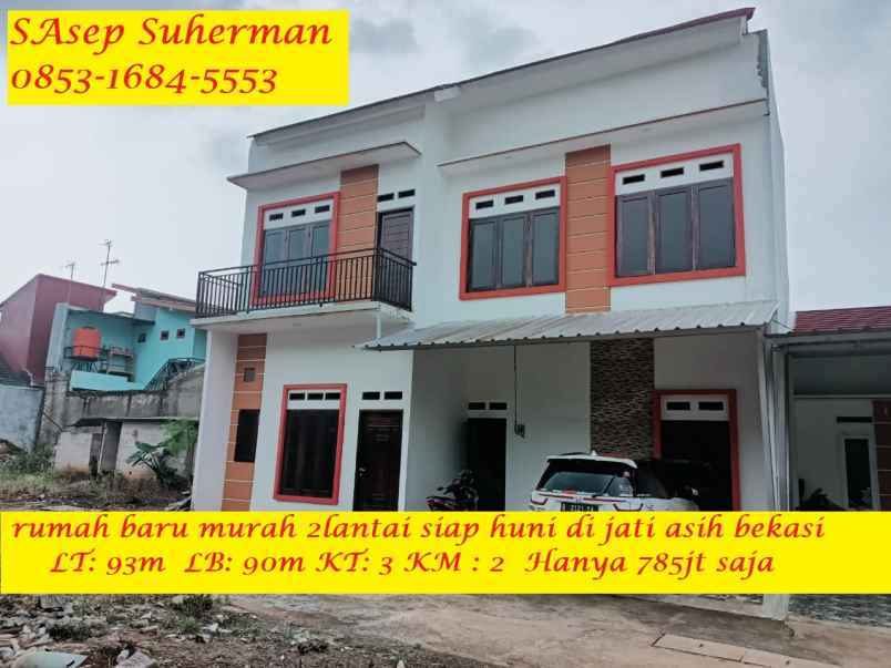 dijual rumah jati asih bekasi jawa barat