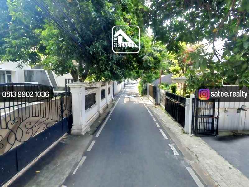 dijual rumah jl gaharu mpr cipete