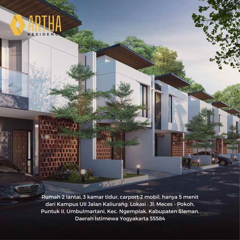 dijual rumah jl kaliurang km 13