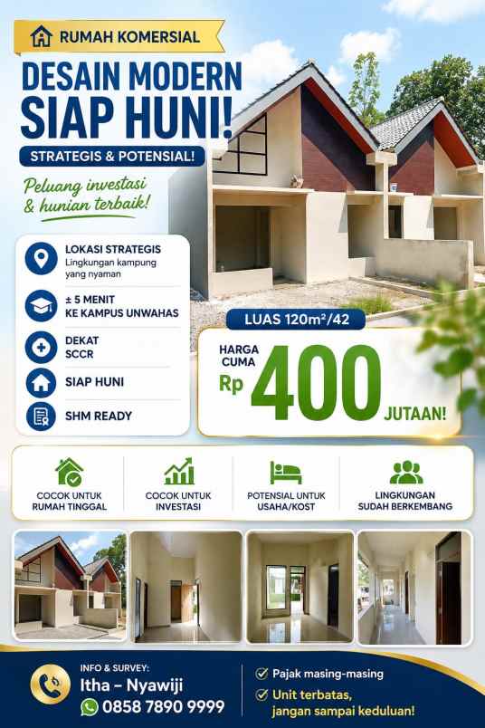 dijual rumah kandri