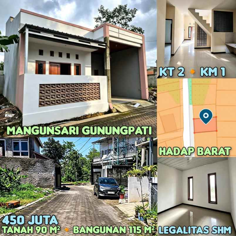 dijual rumah kedaton