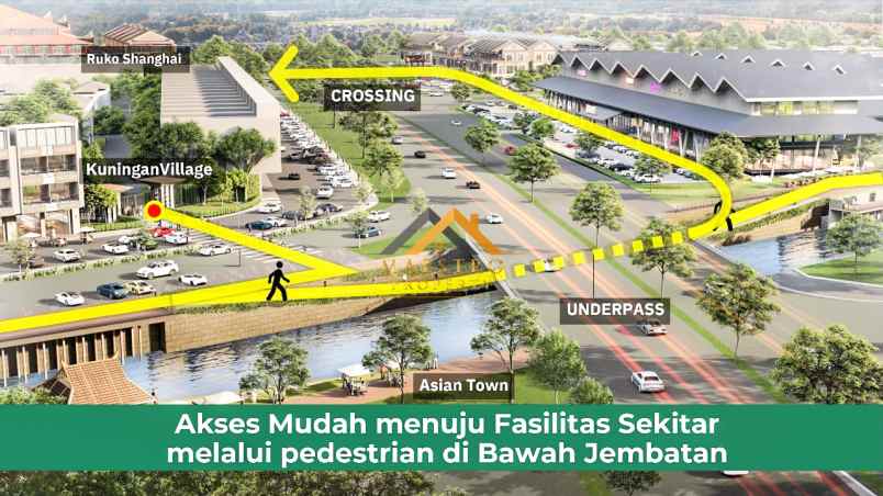 dijual rumah kuningan village kun vil