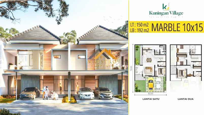 dijual rumah kuningan village kun vil