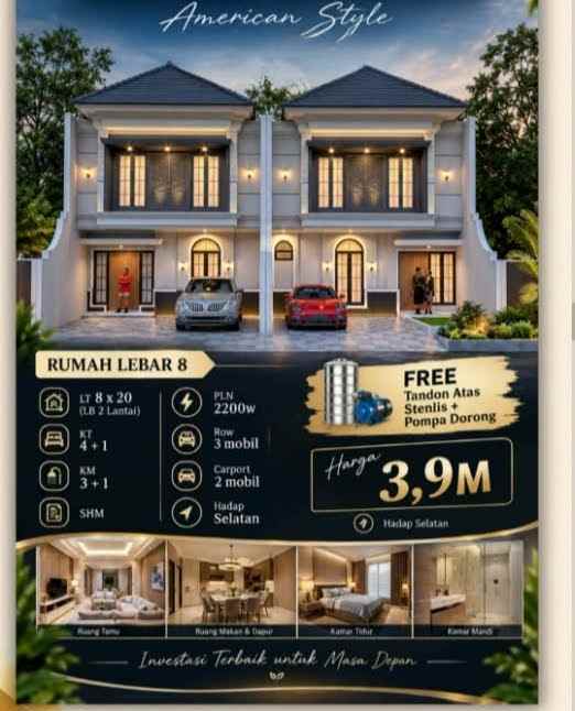 dijual rumah manyar kertoadi