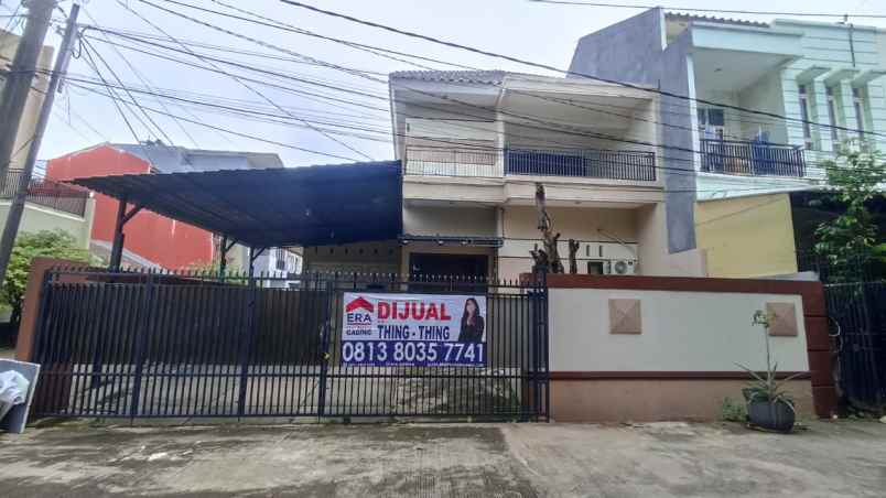 dijual rumah pondok gading utama kelapa