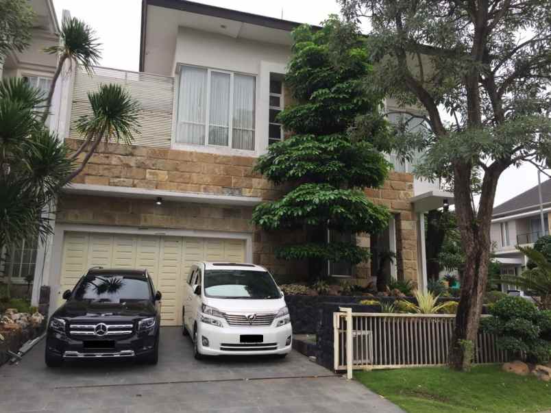 dijual rumah raffles garden