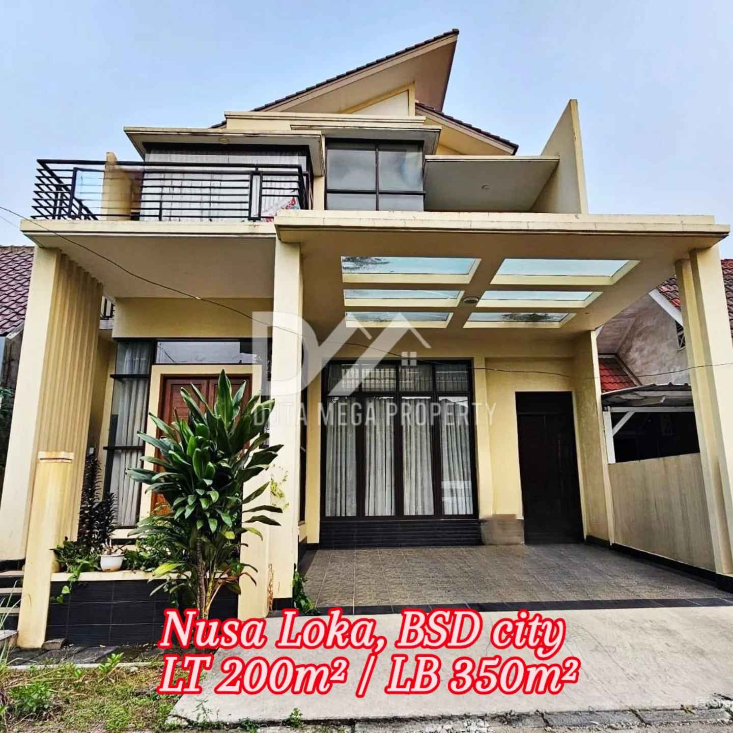 dijual rumah siap huni di bsd city
