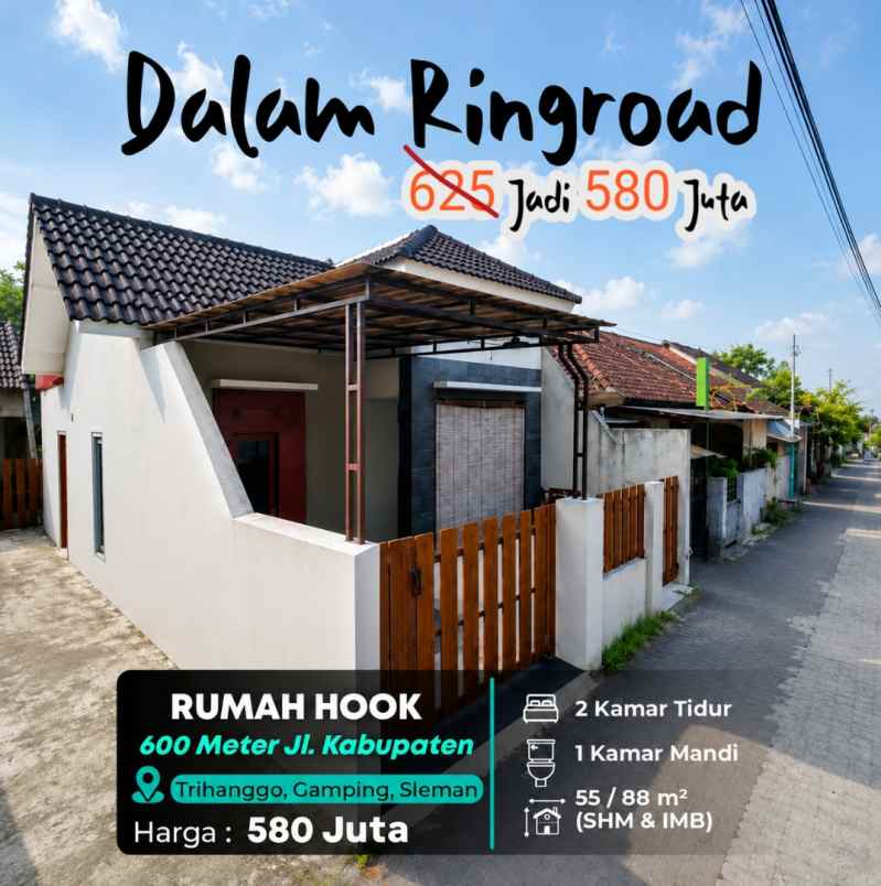 dijual rumah sleman