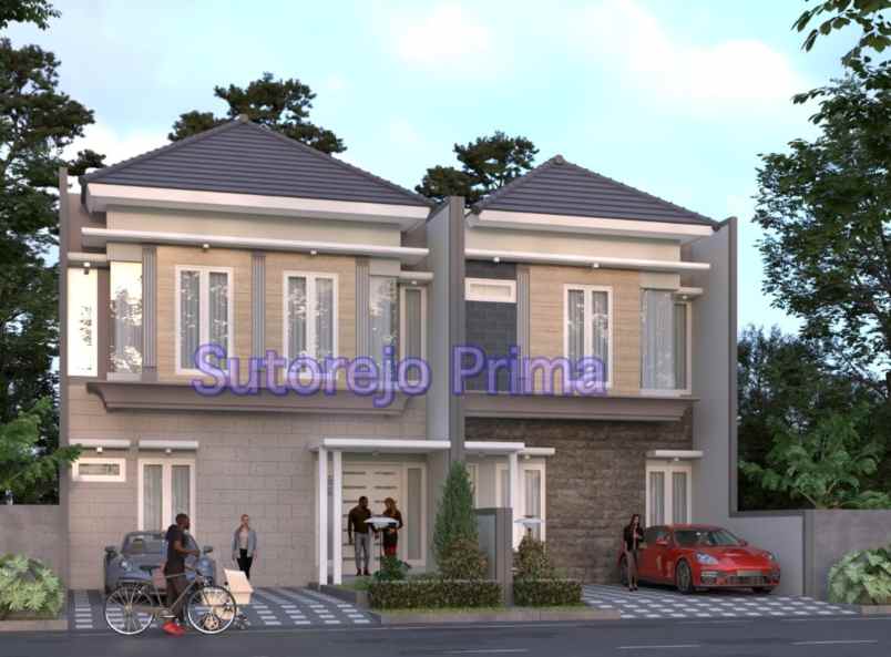 dijual rumah sutorejo prima