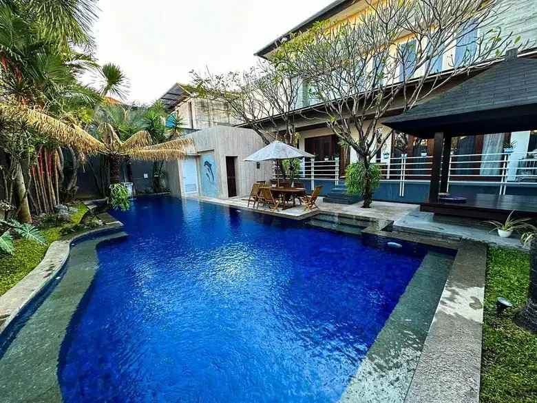 Dijual Rumah Villa 3 Lantai Ada Pool Nego Siap Huni Di Denpasar Barat
