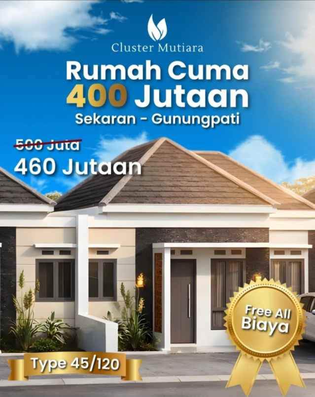 dijual rumah trangkil sekaran
