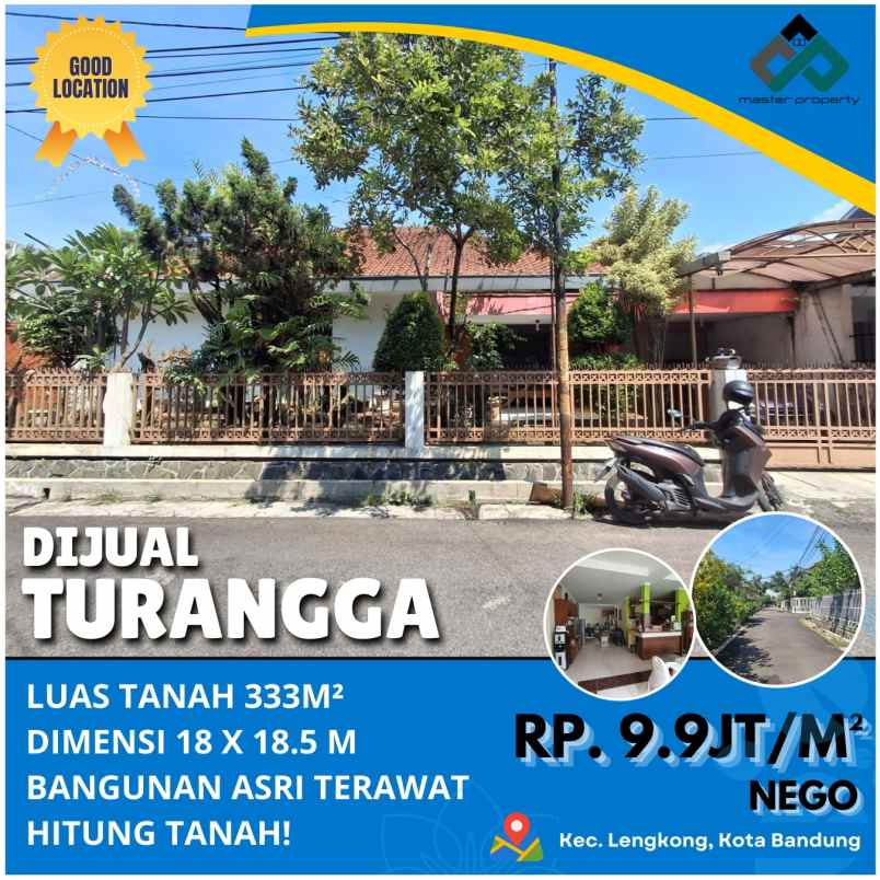 dijual rumah turangga