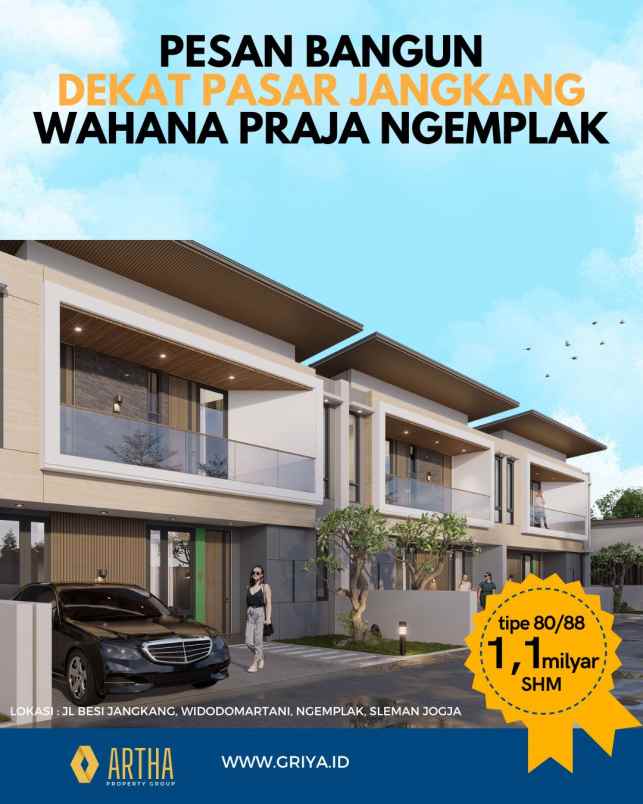 dijual rumah widodomartani jangkang