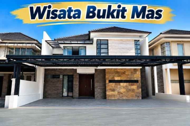 dijual rumah wisata bukit mas