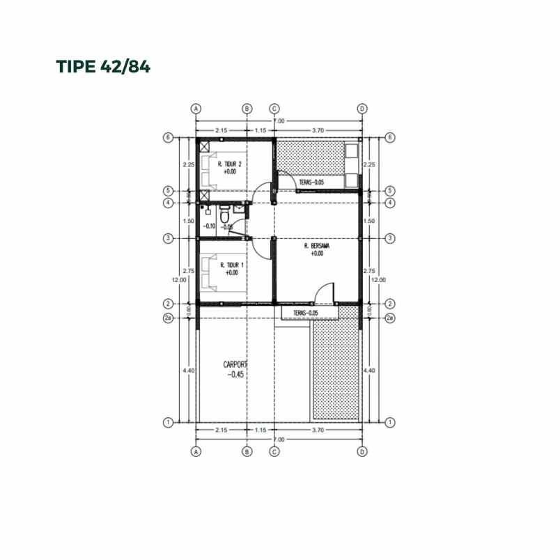 dijual rumah wonosalam timur