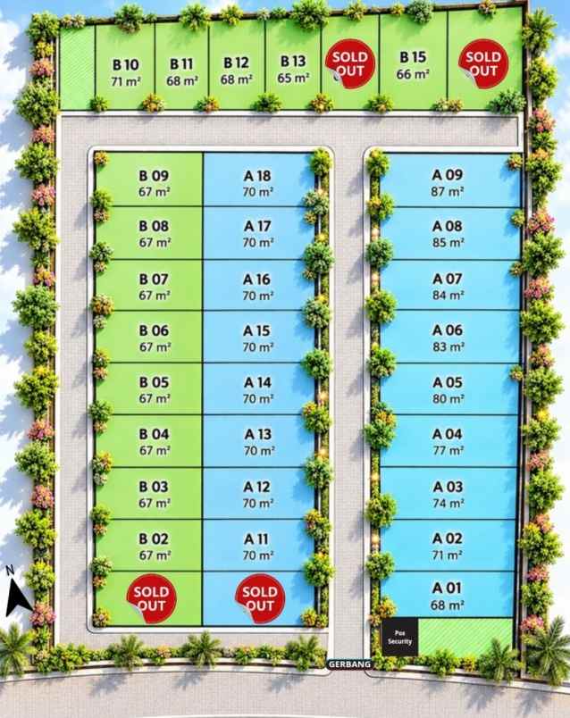 dijual tanah cileungsi