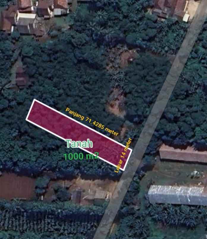 dijual tanah curug serang