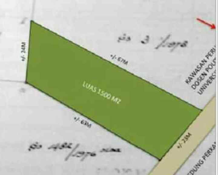 dijual tanah di beji depok lokasi strategis