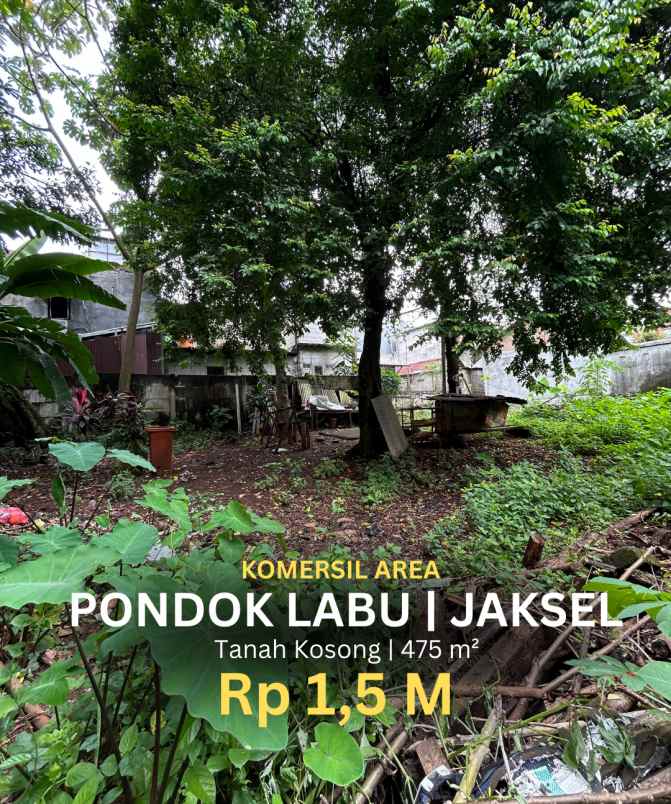 dijual tanah gang musholla darussalam