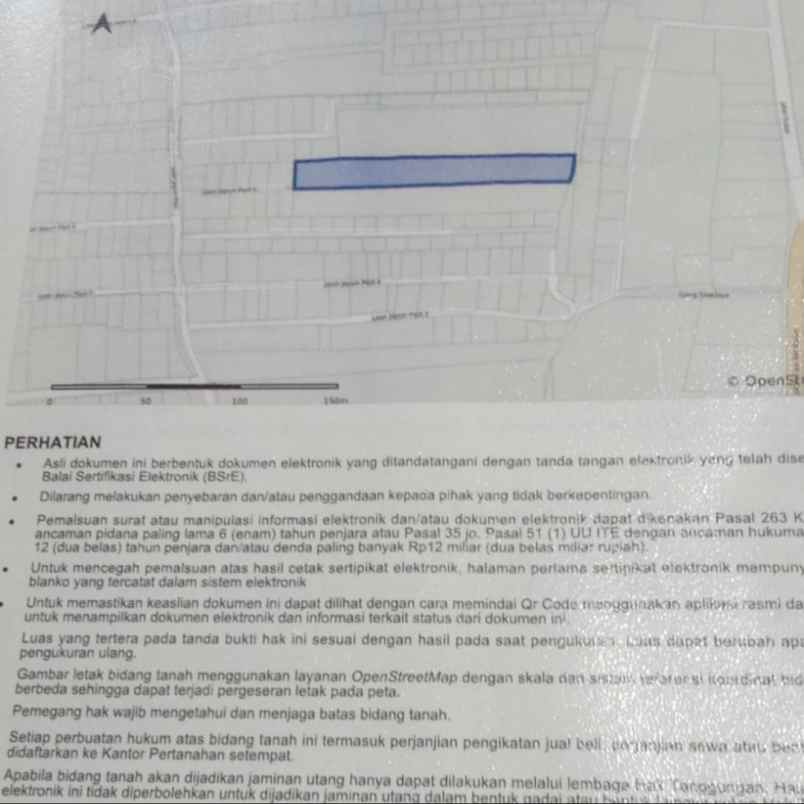 dijual tanah gatsu timur