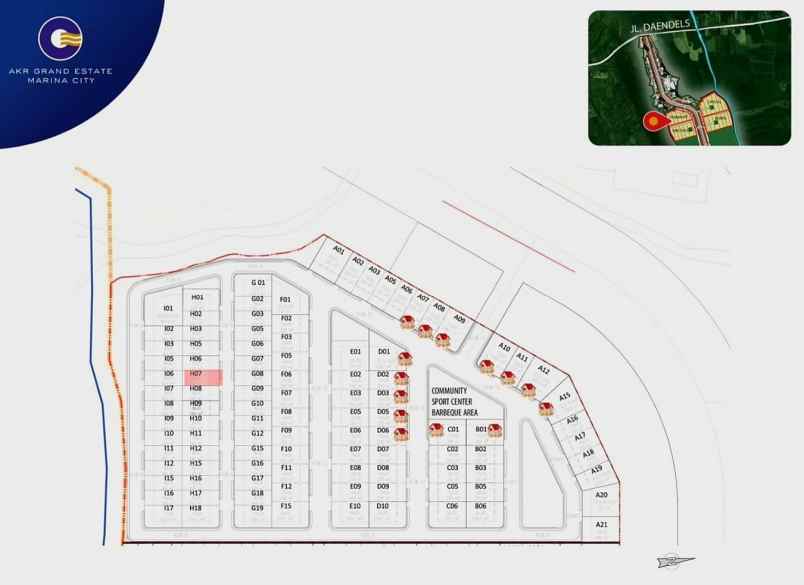 dijual tanah gem city akr land